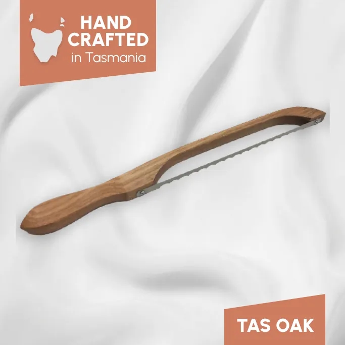 Fiddle Bow Bread Knife (Left Handed)