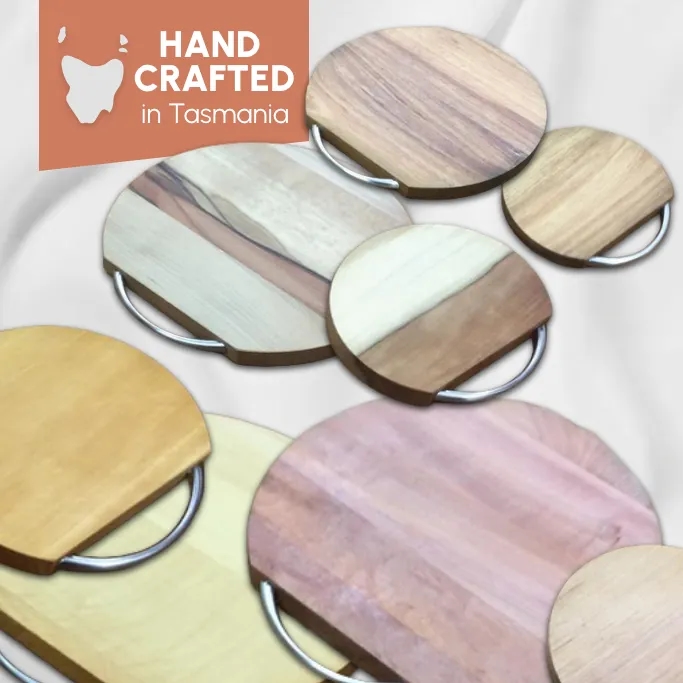 Tasmanian Timber Round Cheese Board